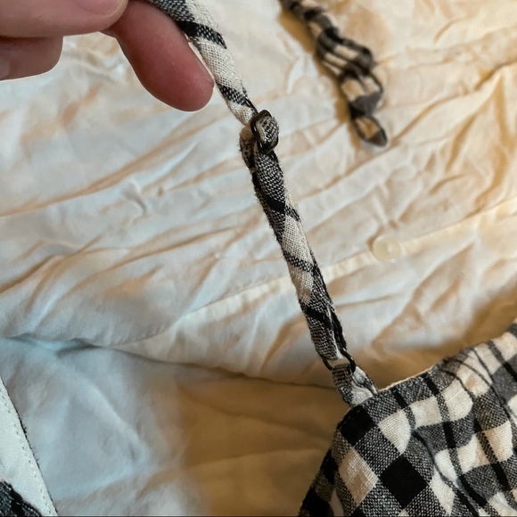 Free People Gingham Wrap Dress - Picture 8 of 9